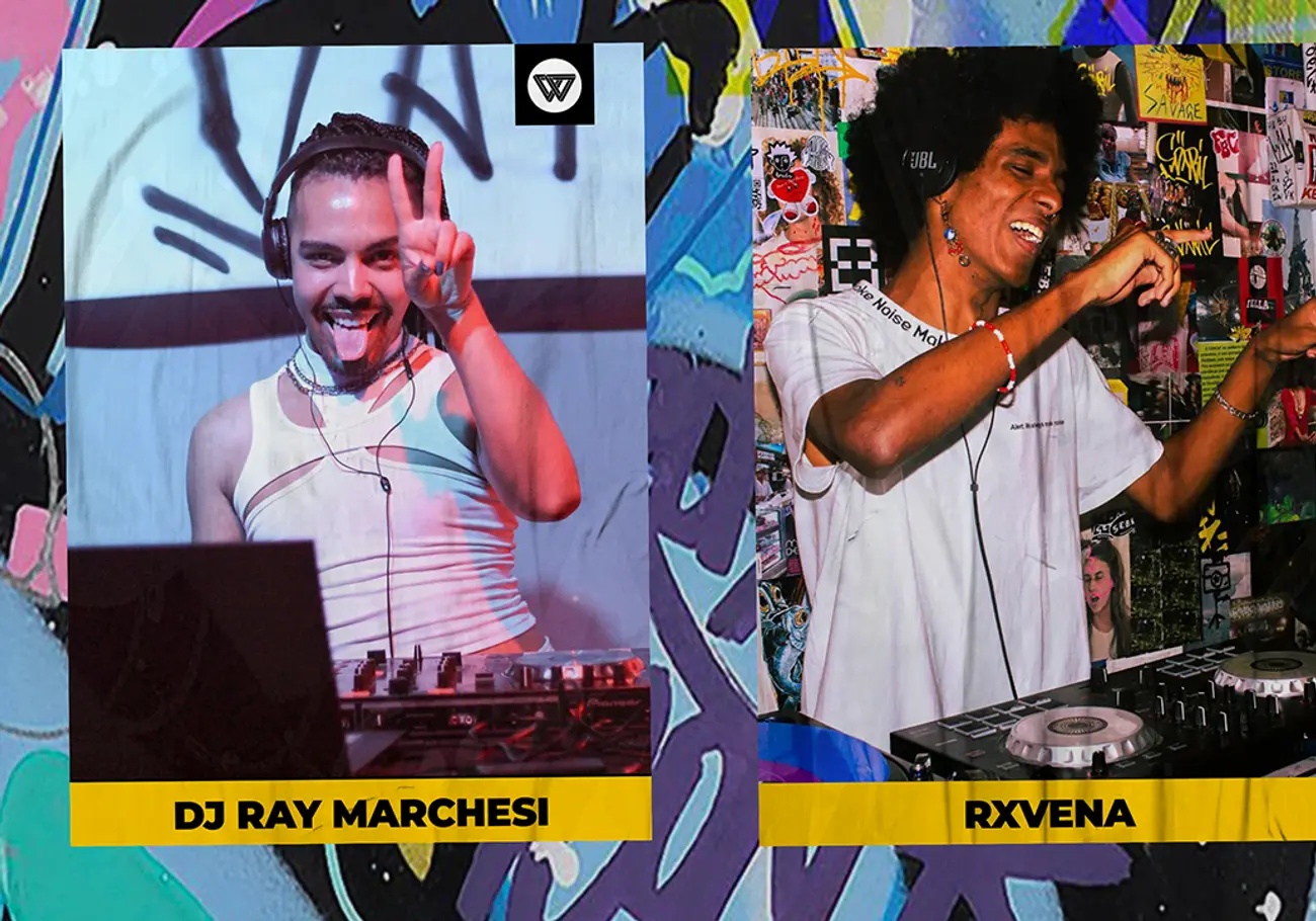 DJ Ray Marchesi and Rxvena