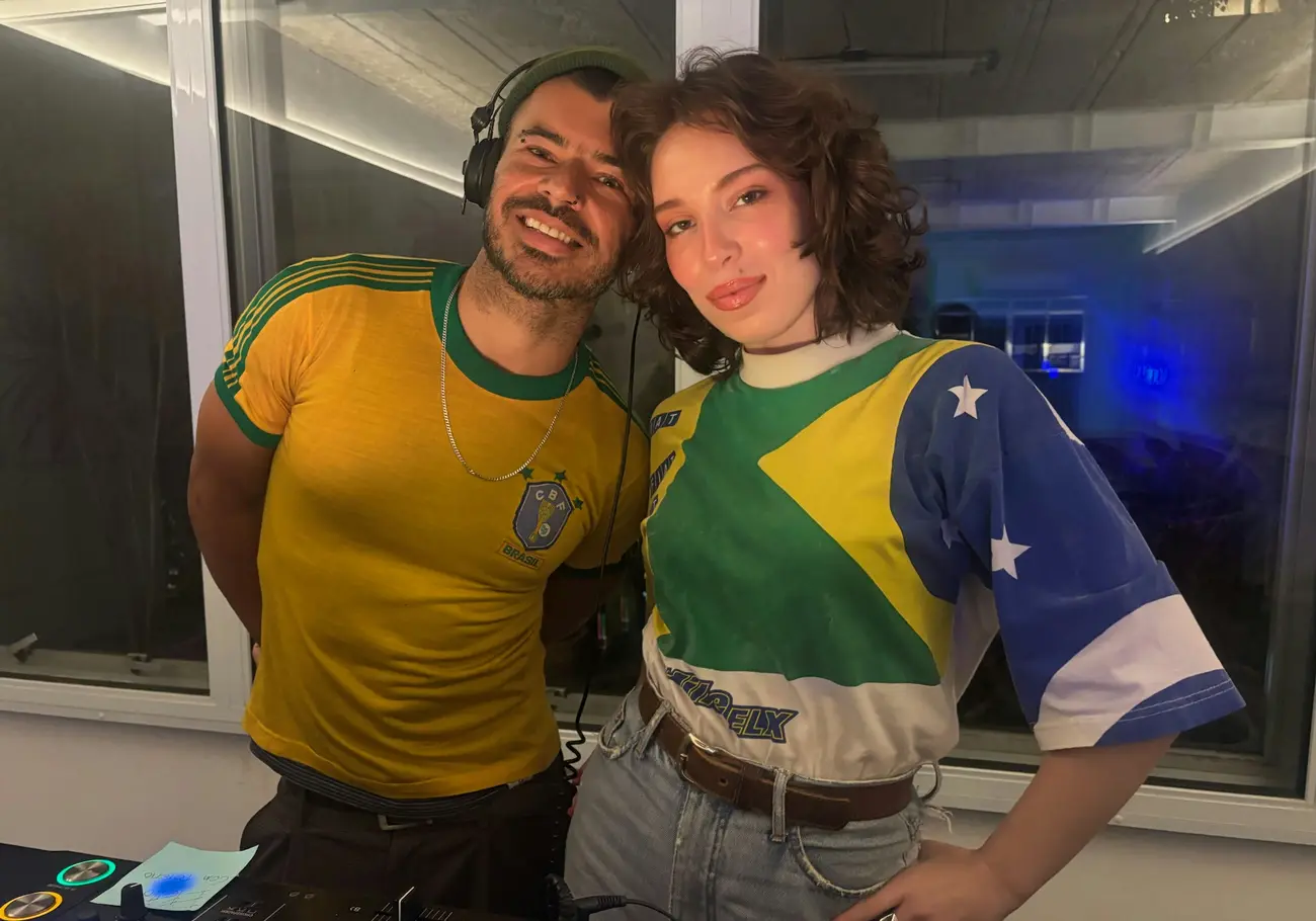 Caroline Antonio, DJ Bruno Lins